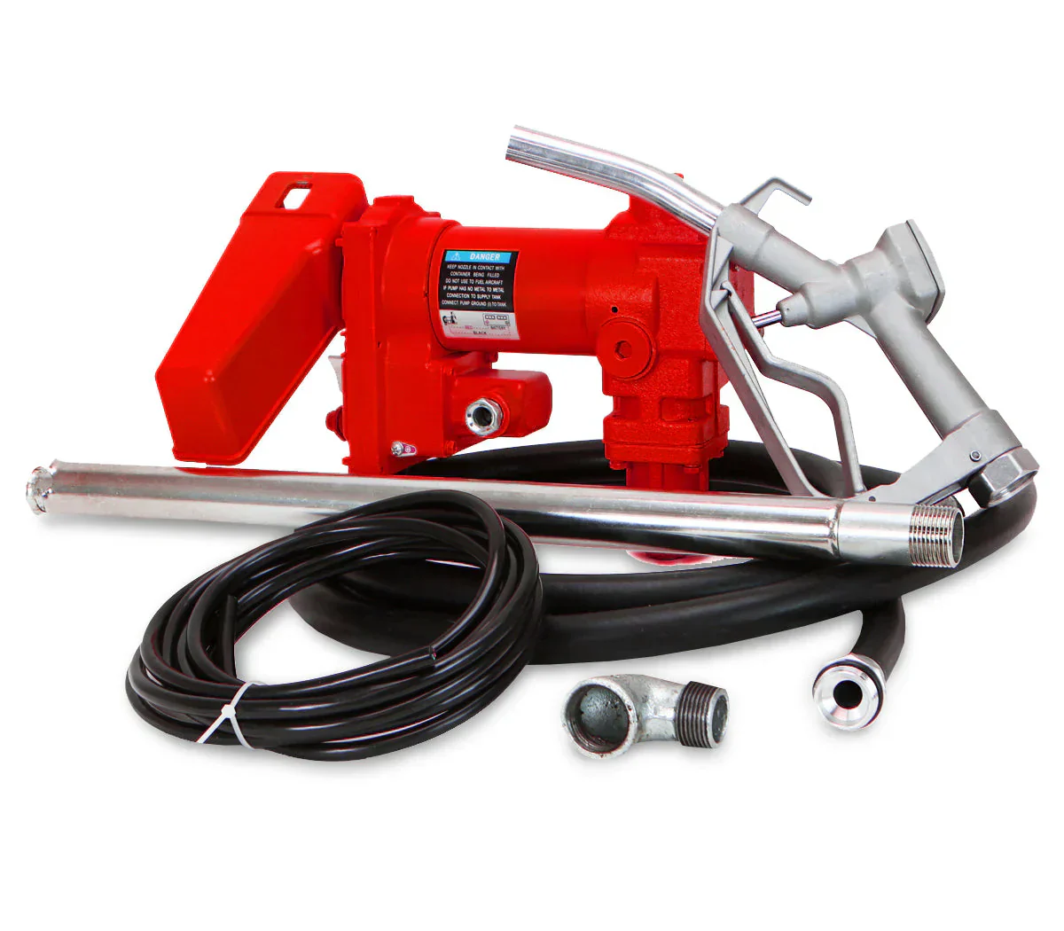 Fuel Transfer Pump 12 Volt 20 GPM Diesel Gas Gasoline Kerosene