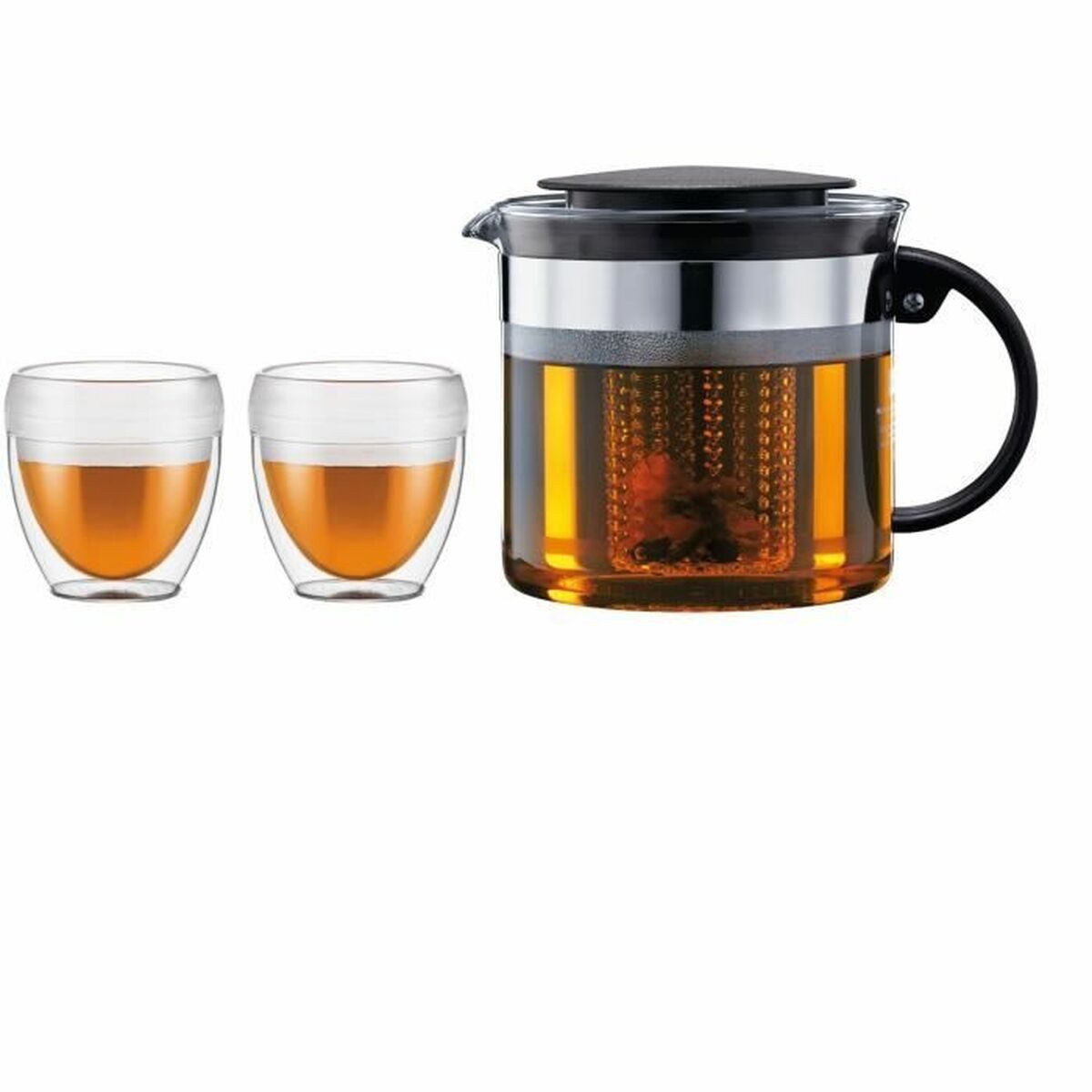 Wasserkocher 1 L Wasserkocher Bodum Bistro Schwarz Kunststoff 1 L