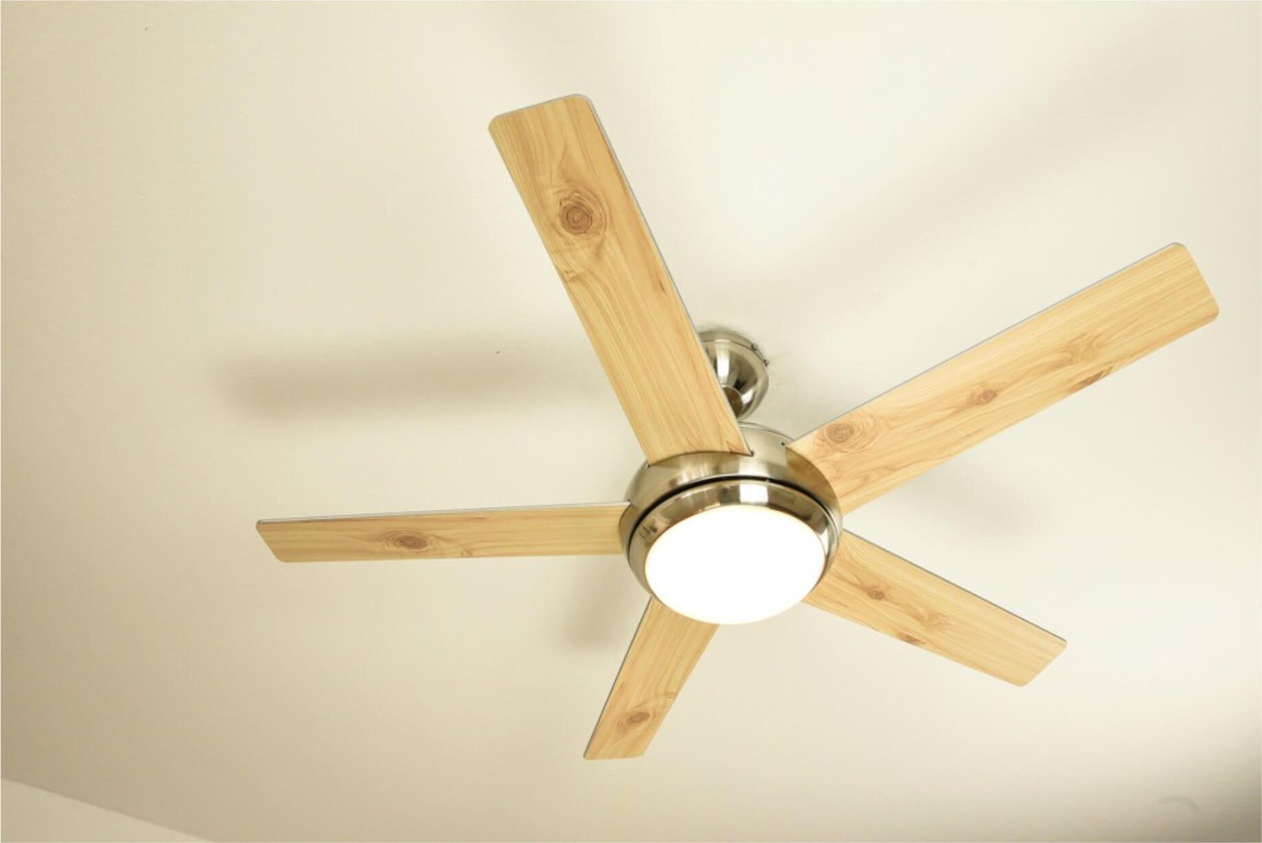 Deckenventilator Deckenventilator Fresco Nickel 112 cm mit Licht