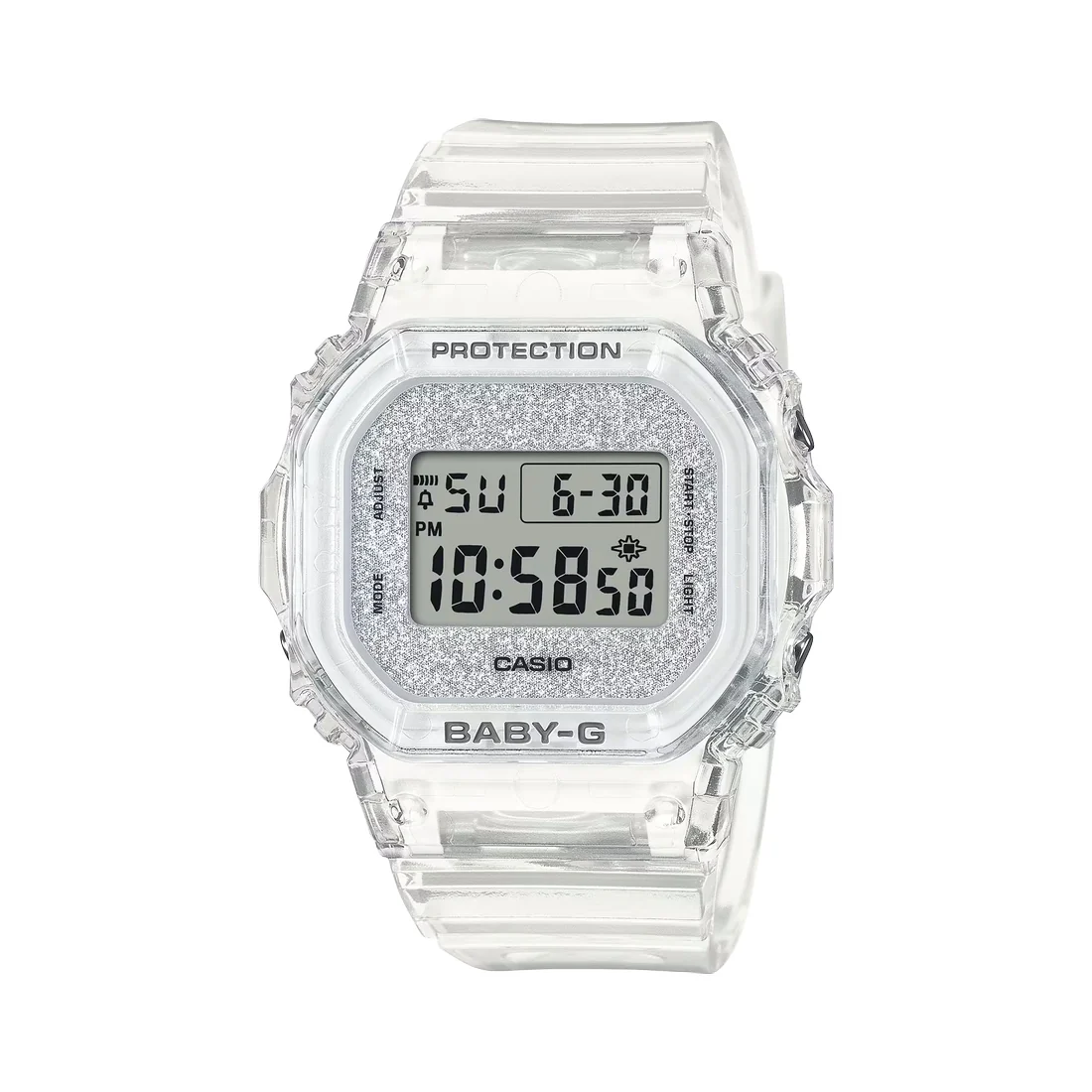 Orologio Casio Baby-G BGD-565GC-7ER glitter argentato