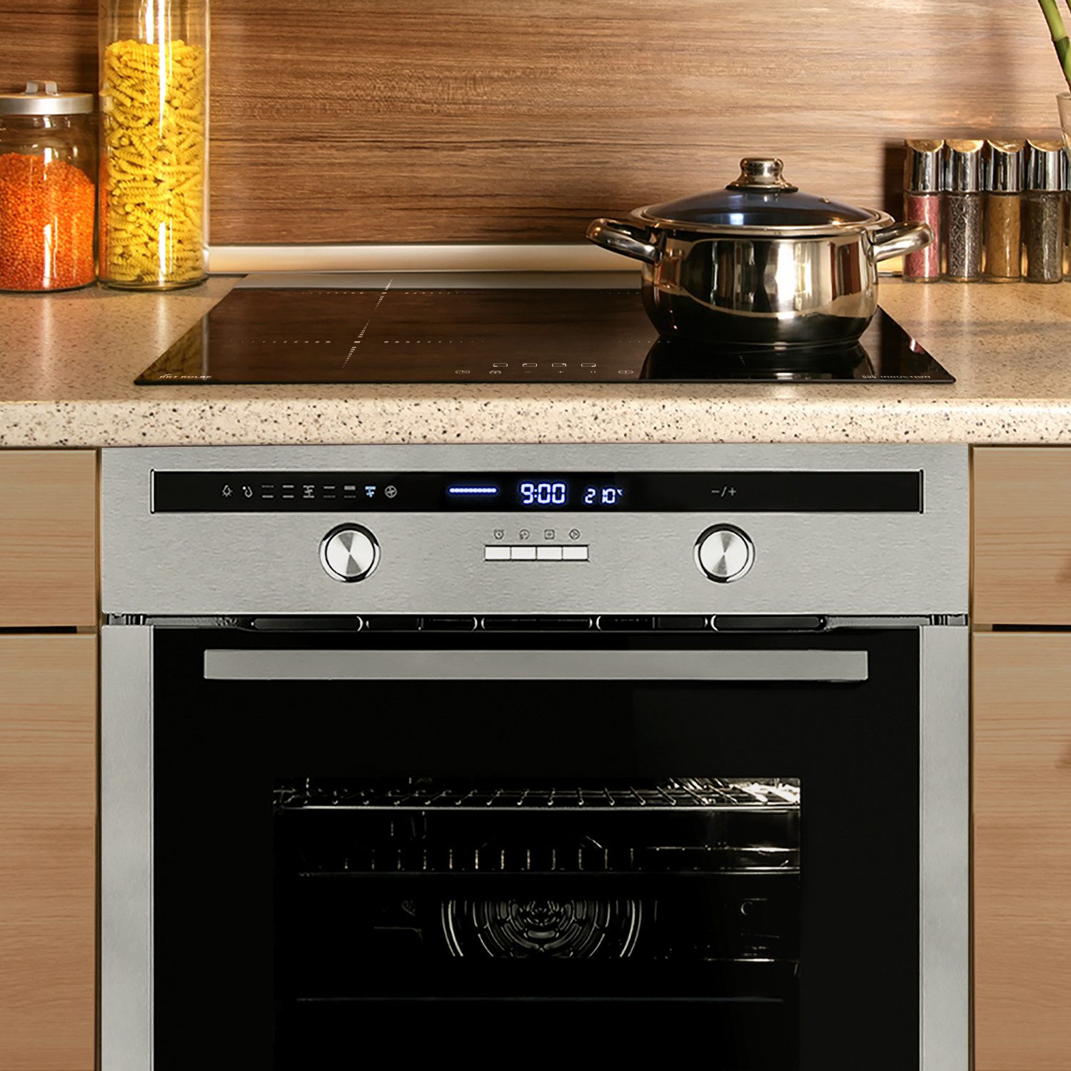 Backofen-Set Backofen und Induktionskochfeld SET8013IH859RL