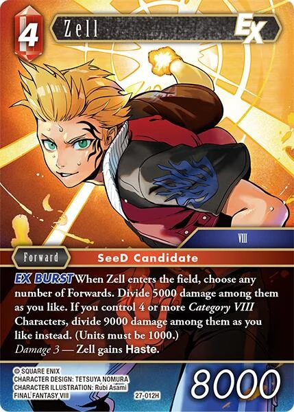 Zell EX (27-012H) (Journey of Discovery)