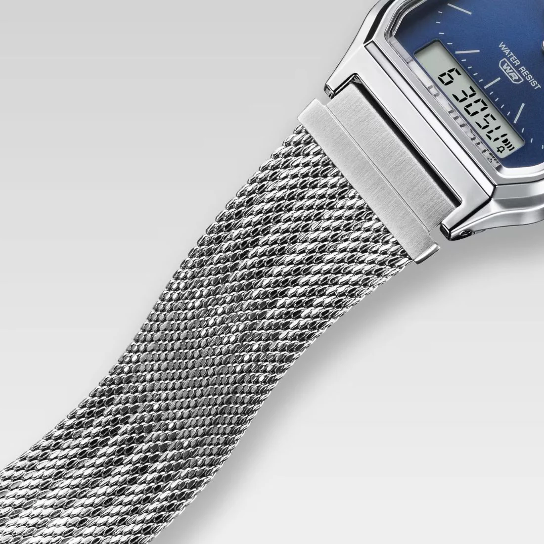 Casio Vintage AQ-230EM-2AEF acciaio quadrante blu