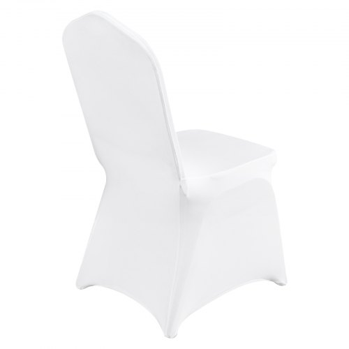 De Universell Stuhlhussen 100x Stretch Stuhl Husse Stuhlbezug Stuhlüberzug Weiß