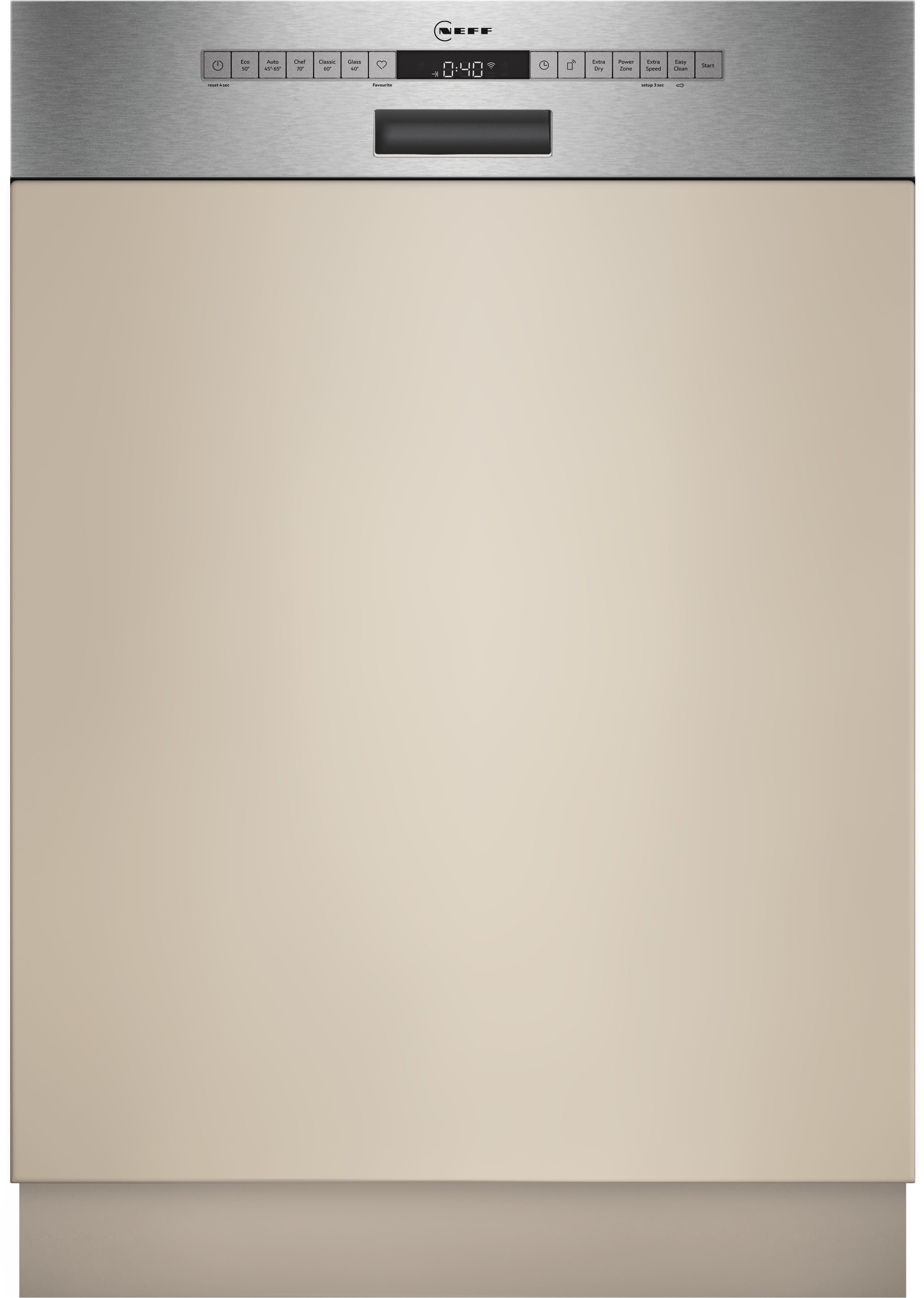teilintegrierbarer Geschirrspüler N 50 S145HTS06E