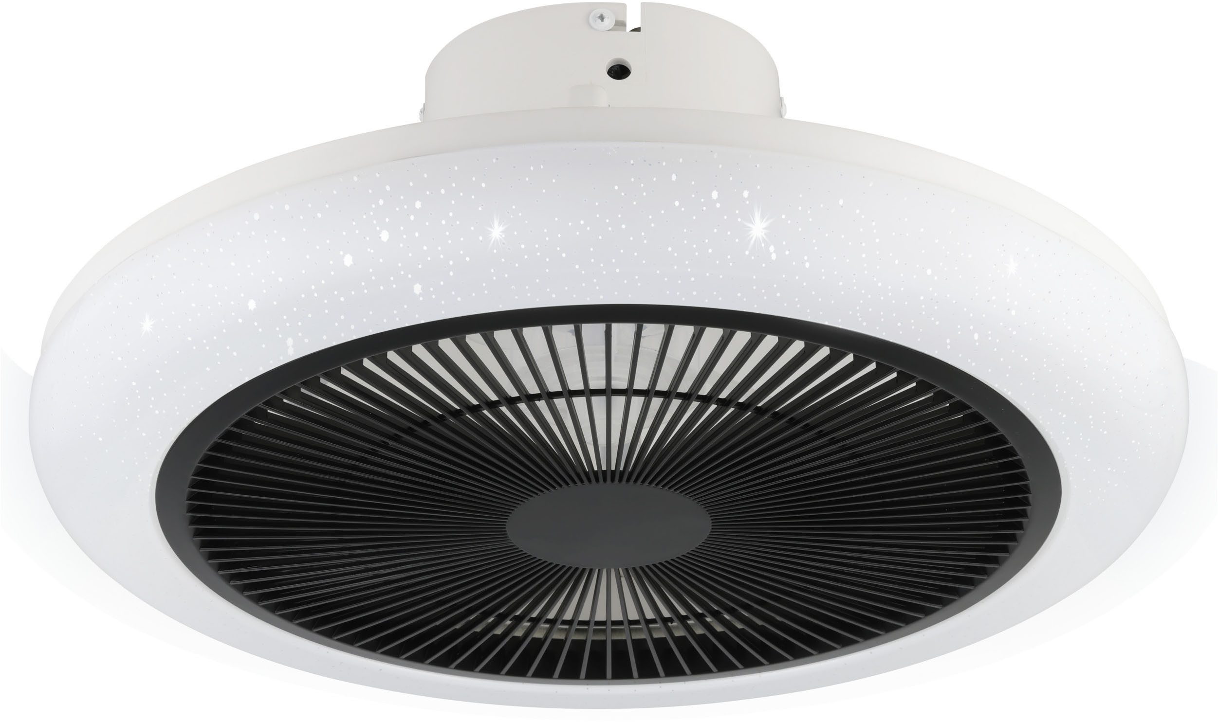 LED Deckenleuchte KOSTRENA Leuchte und Ventilator - ABS - LED - 3X8,5W - IP20