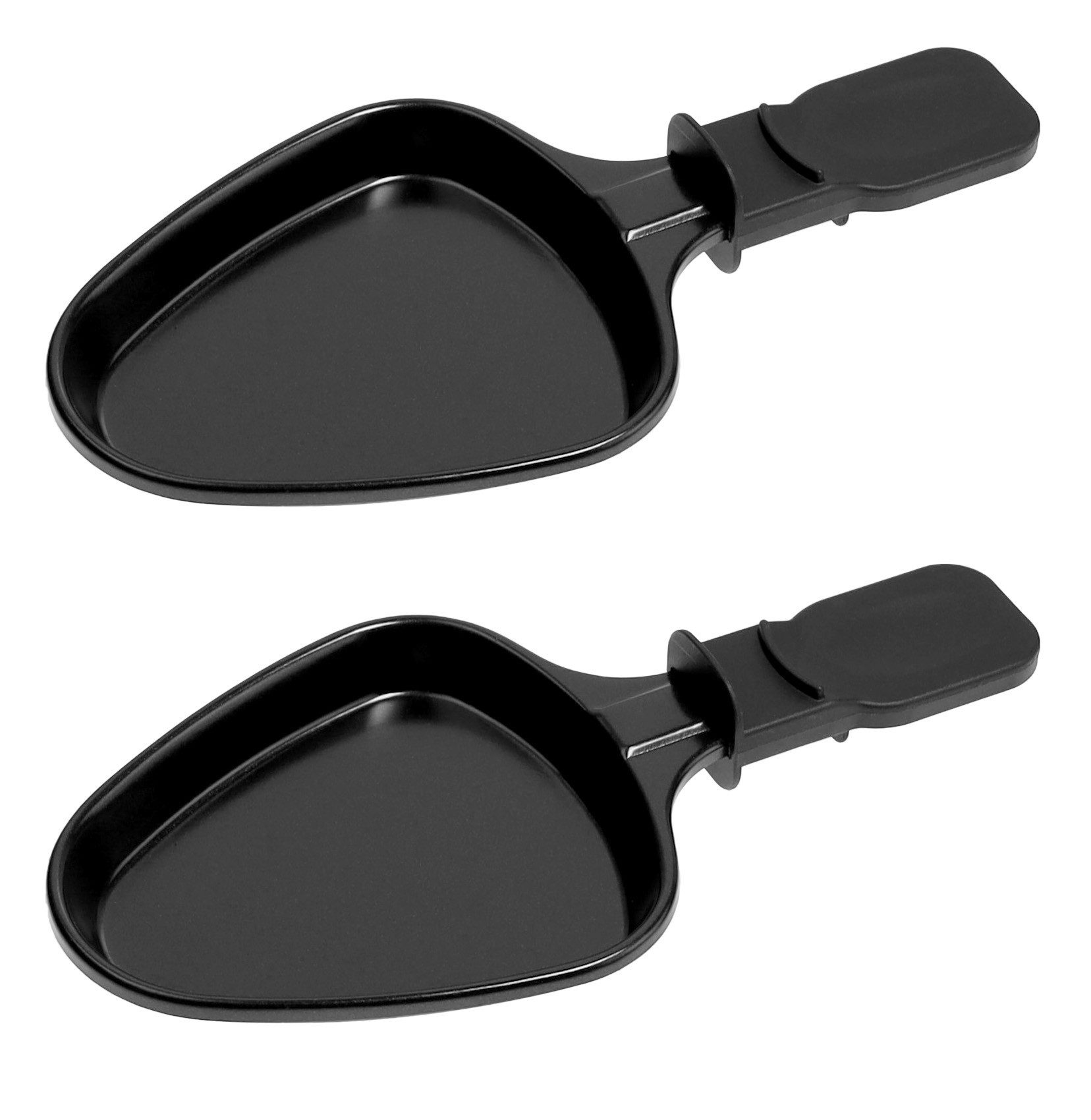 Raclettepfännchen 2x 27041 Raclette Pfännchen Oval für Klarstein Princess Tristar Tefal