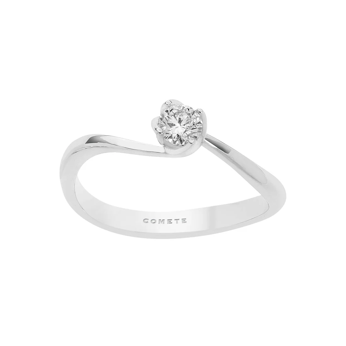 Anello solitario Comete Gioielli brillante ct 0,20 - ANB 2370