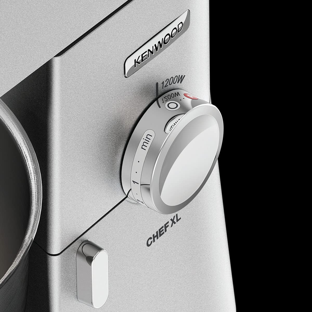 Küchenmaschine Chef XL KVL4100S mit 6,7 l Edelstahl-Rührschüssel, 1200 W und 3-teiligem Patisserie-Set, silber