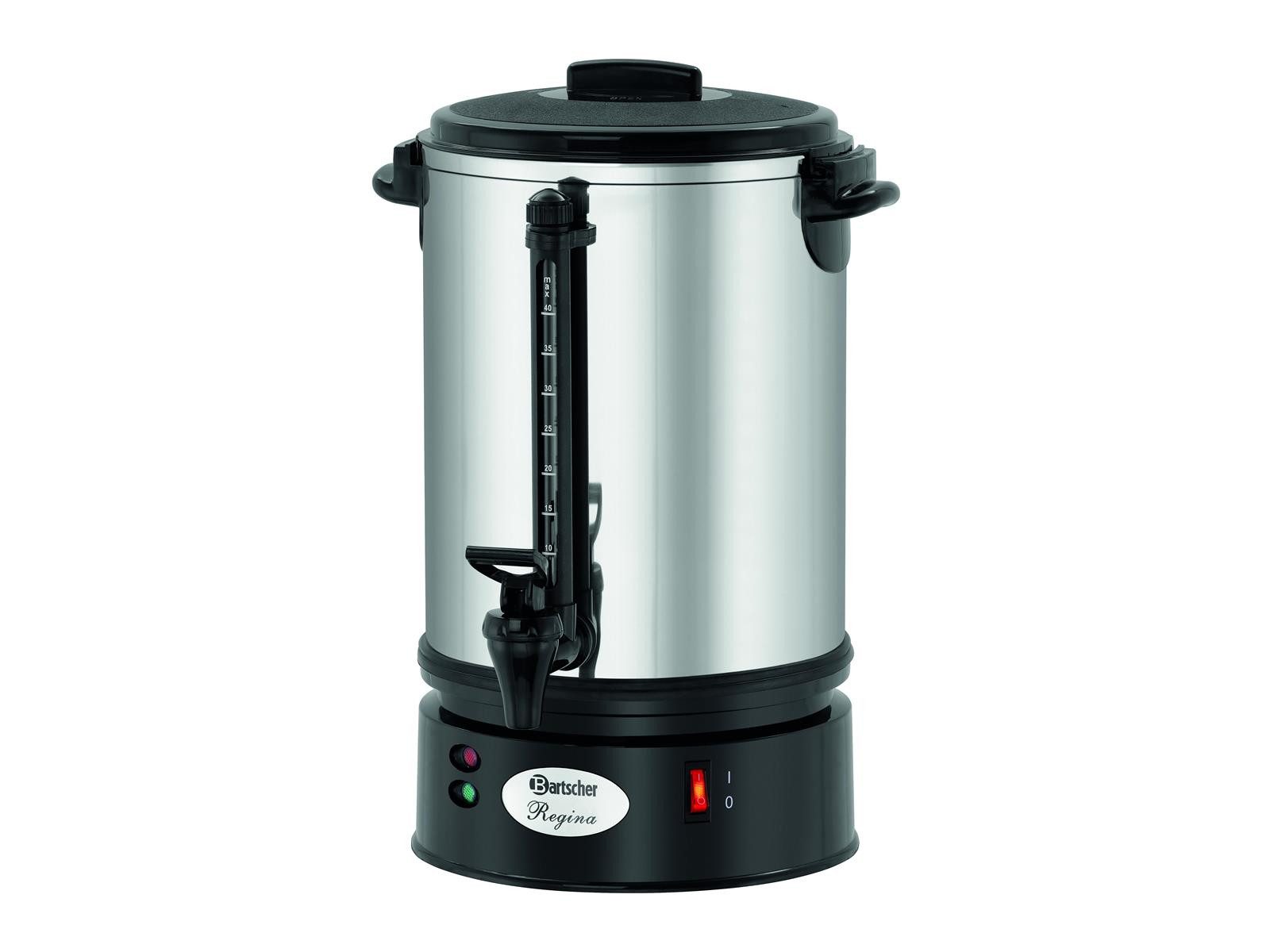 Milchaufschäumer Kaffeemaschine Regina Plus 40, 48 Tassen,6,8 Liter, Edelstahl, A190149