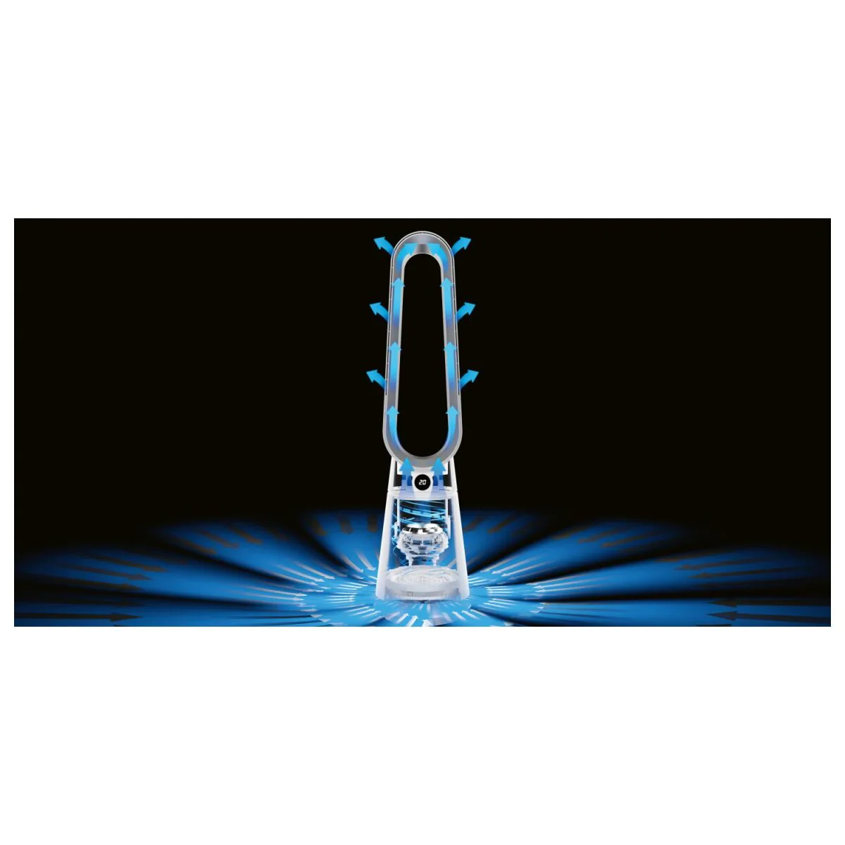 SILVERCREST Bladloze ventilator (wit) - B-keus zeer goed