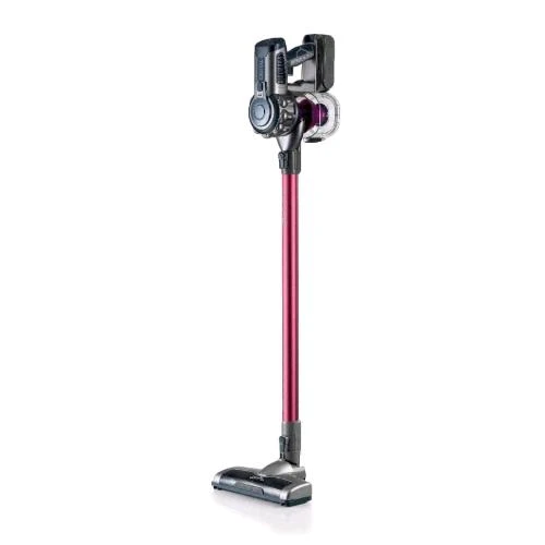ARIETE 2758 SCOPA ELETTRICA CORDLESS DIGITALE 200W SENZA SACCHETTO CAPACITA 1L LITHIUM 22V GRIGIO ROSA