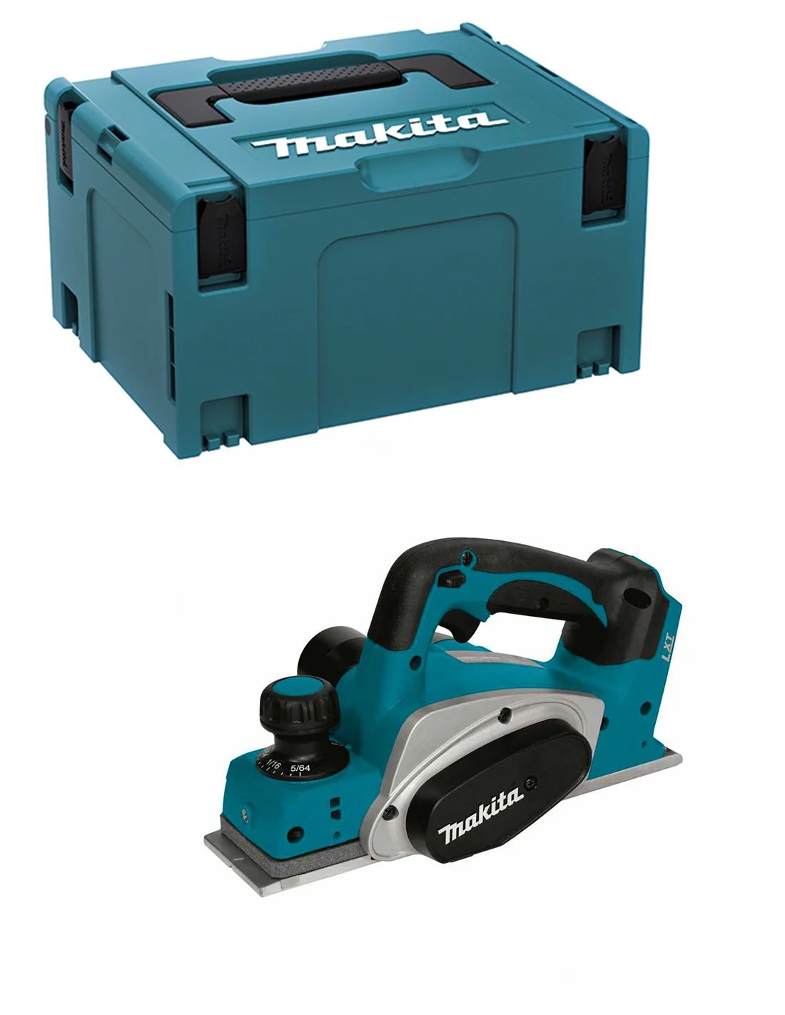 Pialla Makita DKP180ZJ – Solo Corpo con Valigetta MAKPAC 3, Cordless 18V