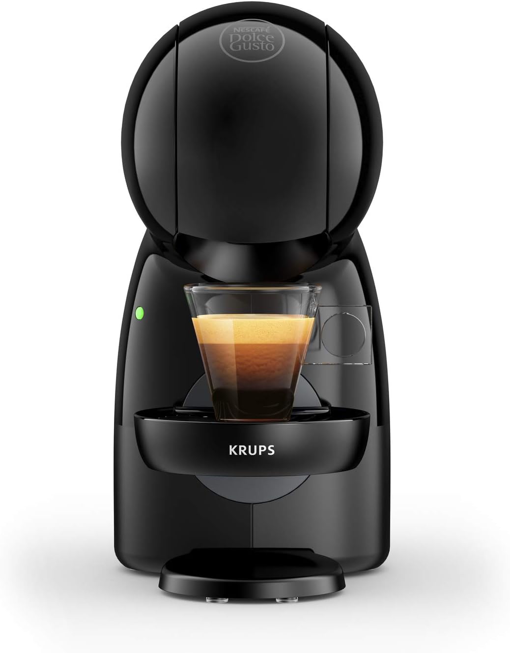 NESCAFE? DOLCE GUSTO Krups Piccolo XS Macchina per Caffè Espresso e Altre bevande in capsula, Manuale, Grigio e Nero