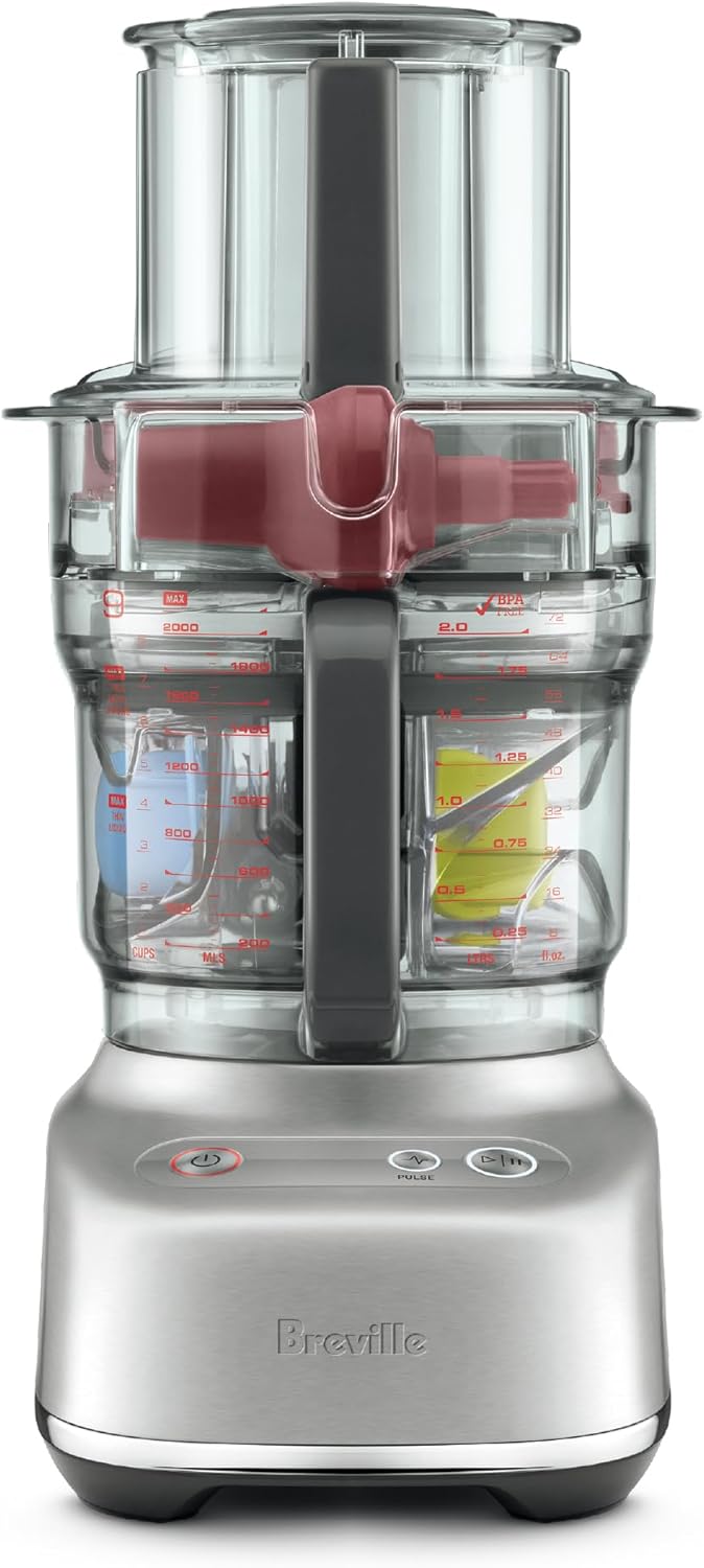 Breville Paradice Food Processor 9 Cup Stainless Steel