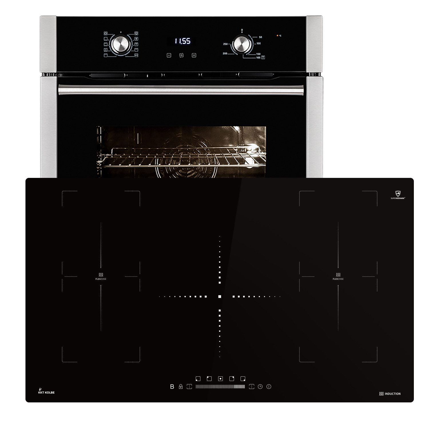 Backofen-Set Backofen und Induktionskochfeld SET8005IH890FZ