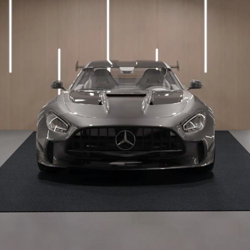 VEVOR Garagenbodenmatte 2692,4 x 6705,6 x 2,4 mm Werkstattboden 820-850 g/m² Garagenboden Filz & TPE Öl Auffangmatte Garagenmatte Servicematte Bodenschutz Bodenplatten für Garage