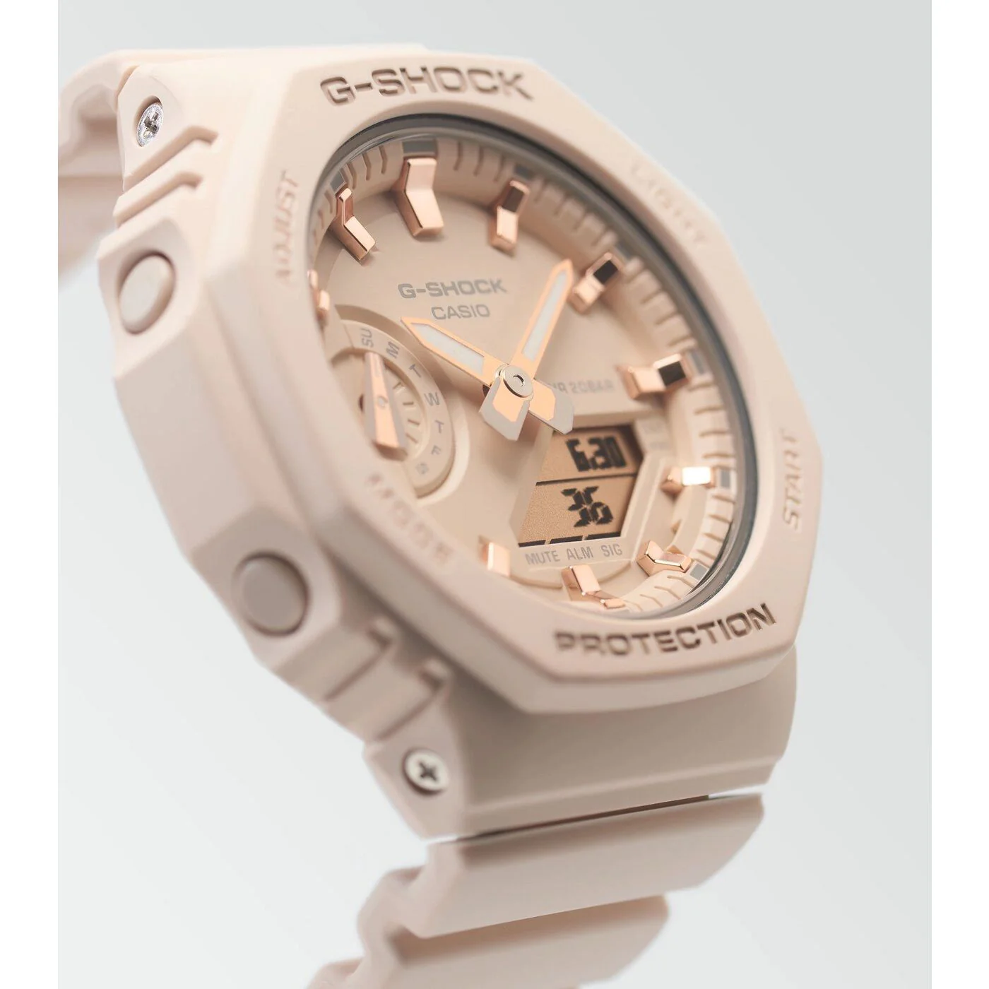 Orologio G-Shock piccolo da donna GMA-S2100-4AER rosa antico