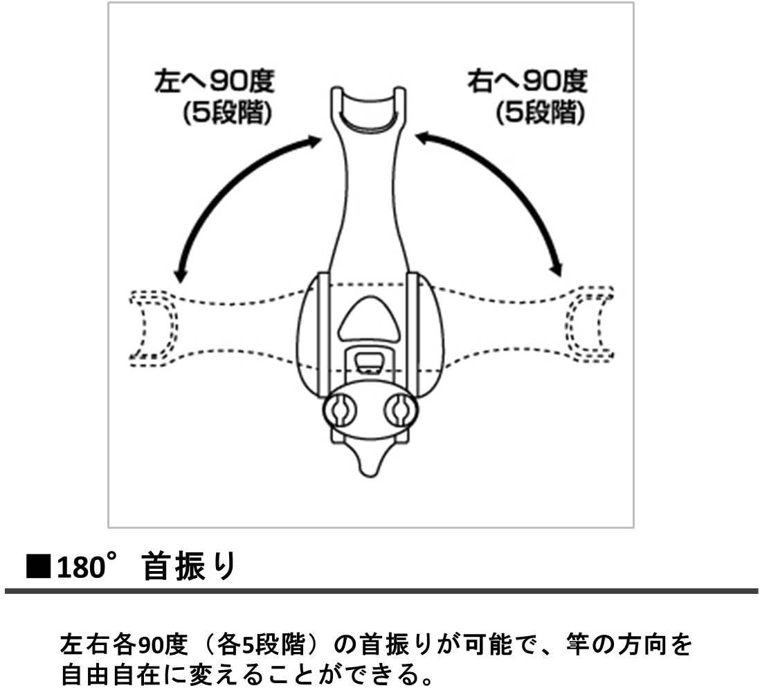 Daiwa (Rutenhalter Macht Halter Eile 160CH-E Red 691758