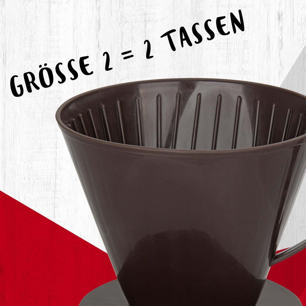 Handfilter Kaffeefilterbehälter