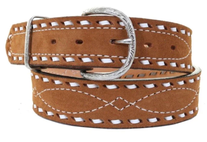 B1196A - Toast Suede Belt