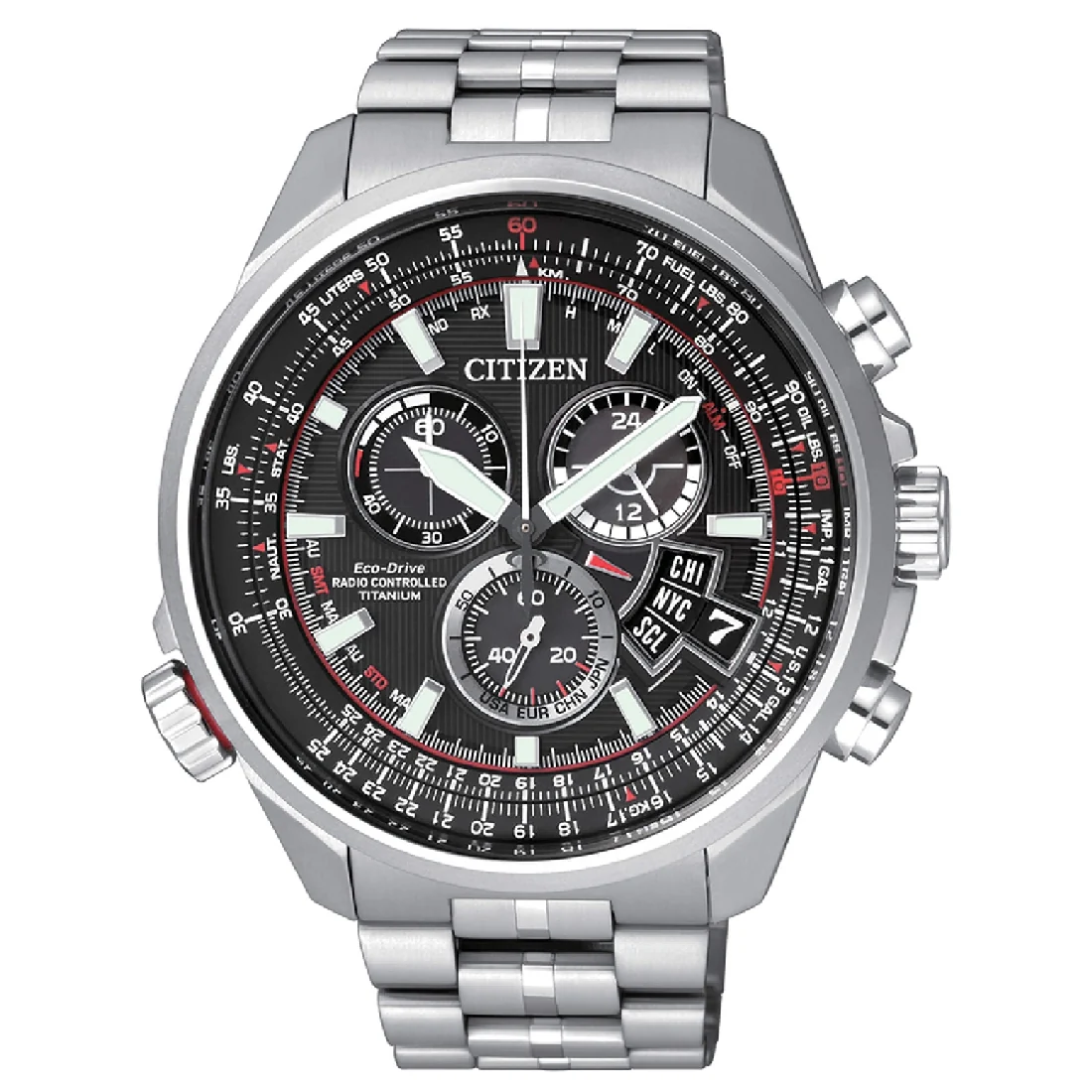 Orologio Citizen BY0120-54E radiocontrollato in supertitanium