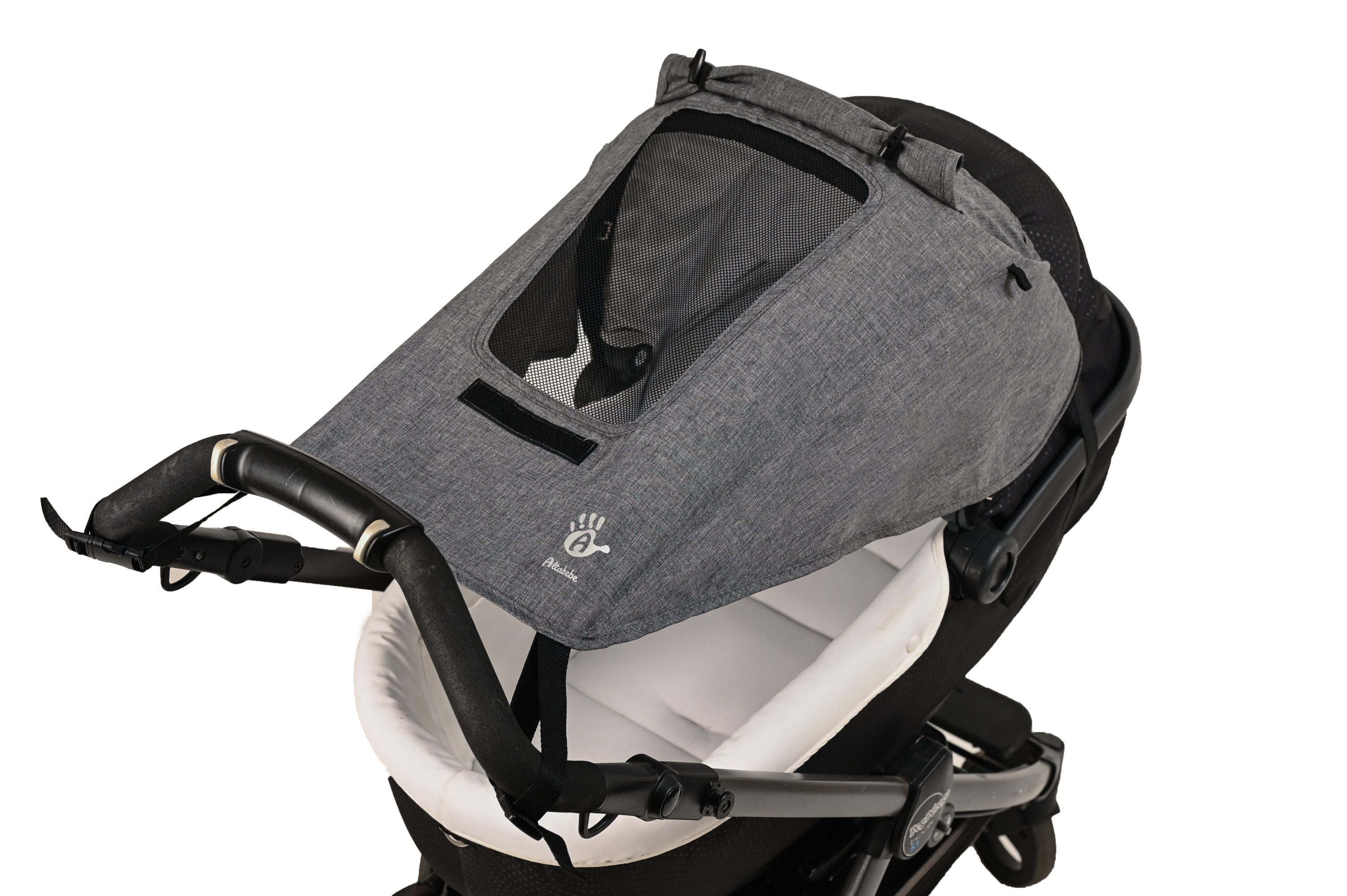 Kombi-Kinderwagen Altabebe Sonnensegel DELUXE LBH 20x20x5.50 cm grau