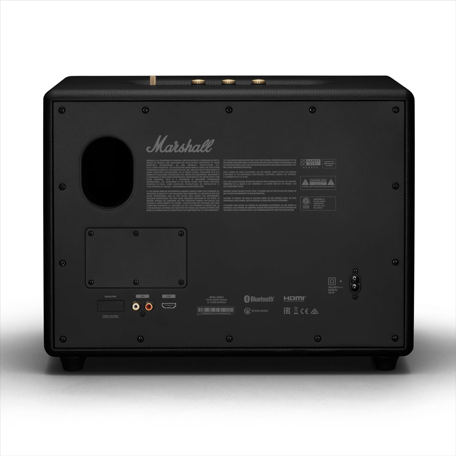 Marshall Woburn III Bluetooth Altoparlante, senza fili Casse Nero