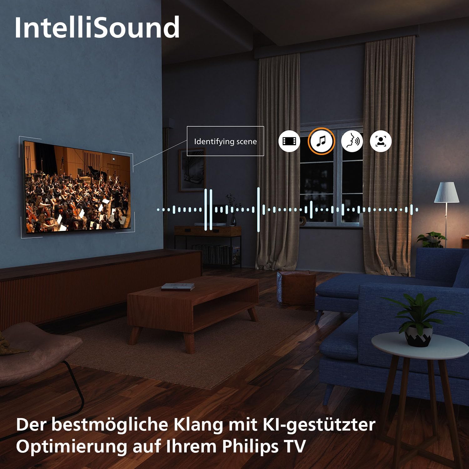 Philips 50PUS7000 4K LED Smart TV - 50 Zoll Display mit Pixel Precise Ultra HD, Titan OS Plattform und Dolby Atmos Sound - Funktioniert mit Alexa und Google Sprachassistent