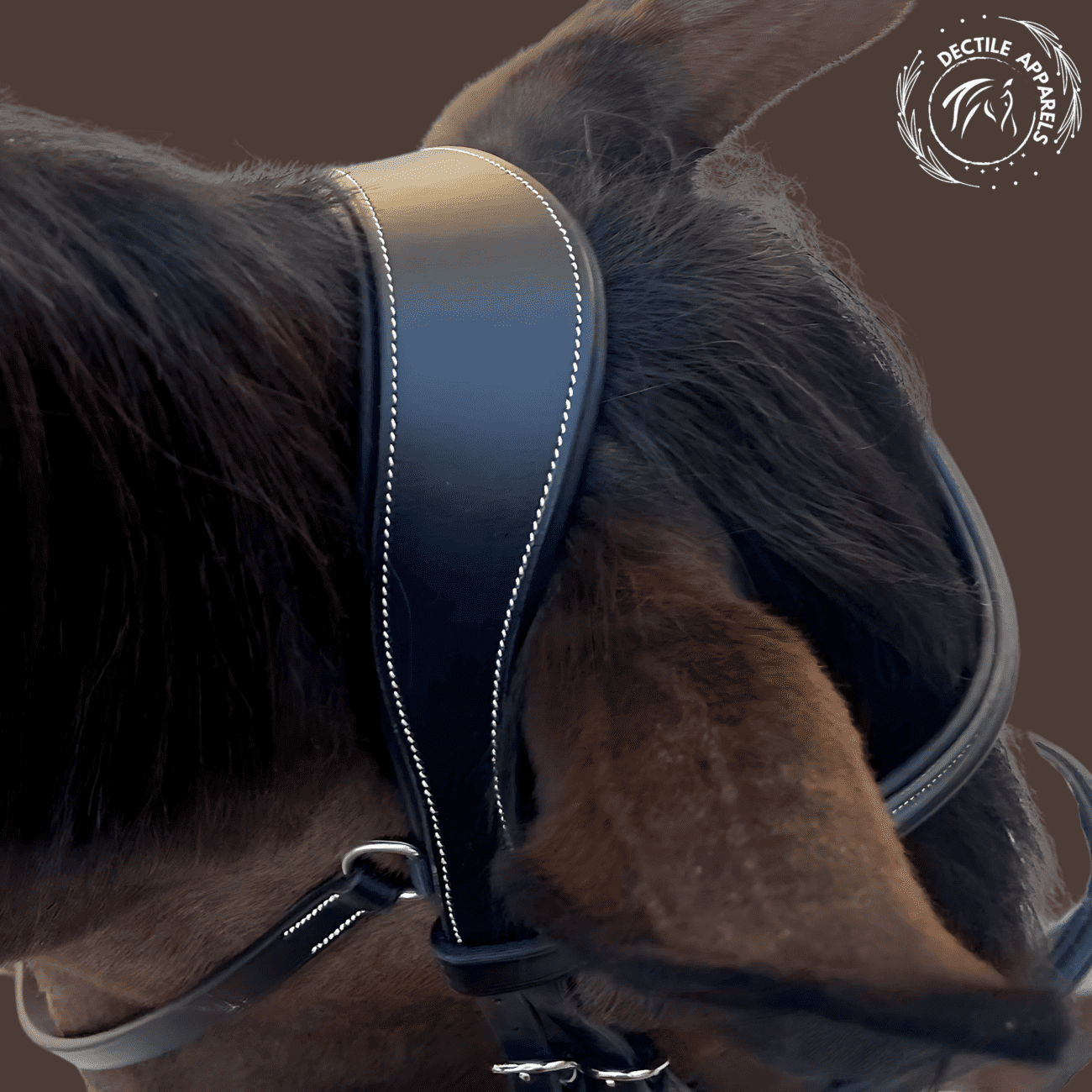 Black Leather Western ​Snaffle Bridle