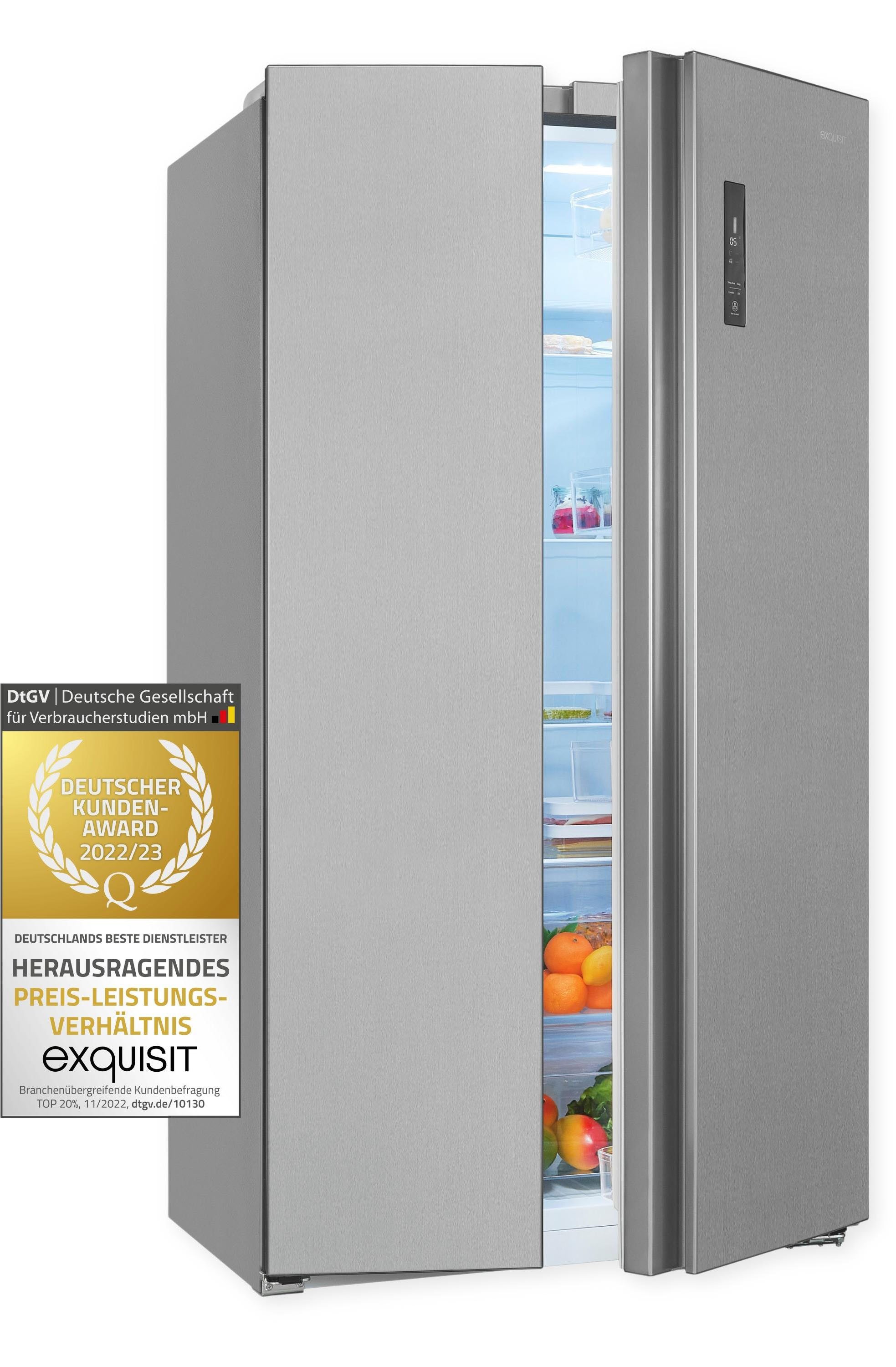 Kühl-/Gefrierkombination SBS560-050D inoxlook