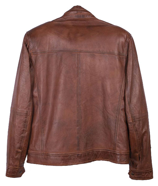 Men’s Classic Leather Racer Jacket