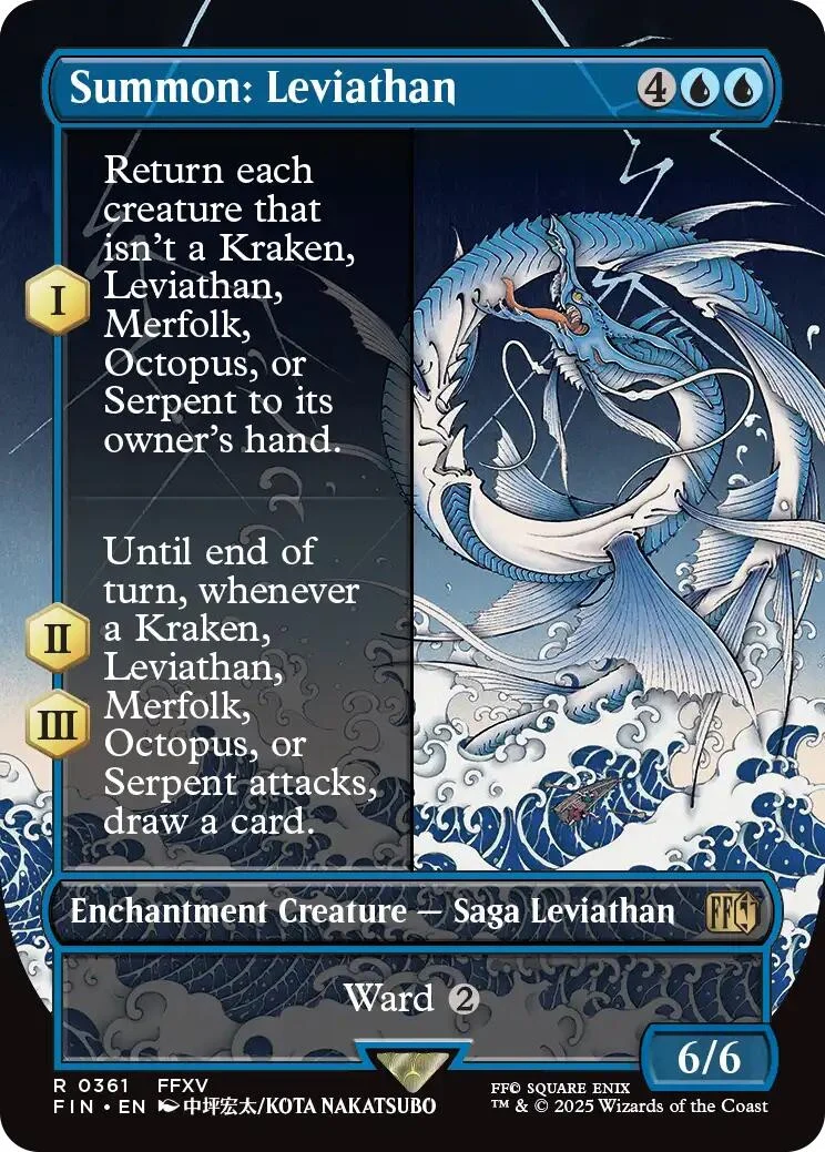 Summon: Leviathan (Borderless) (361) (FIN)