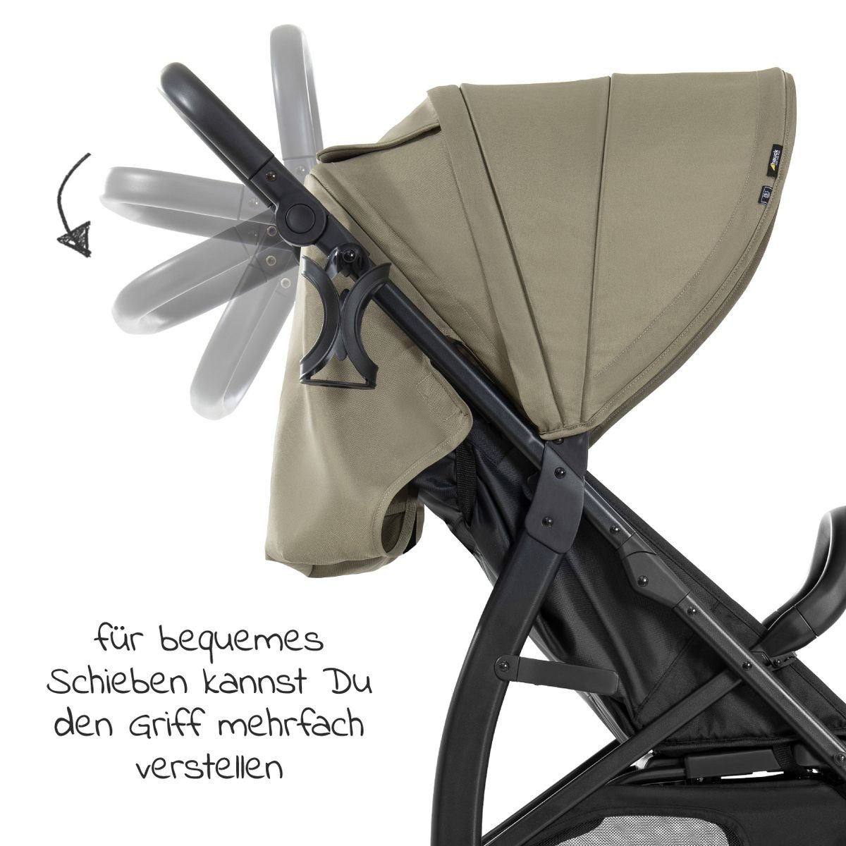 Kinder-Buggy Buggy Rapid 4D AIR - Olive