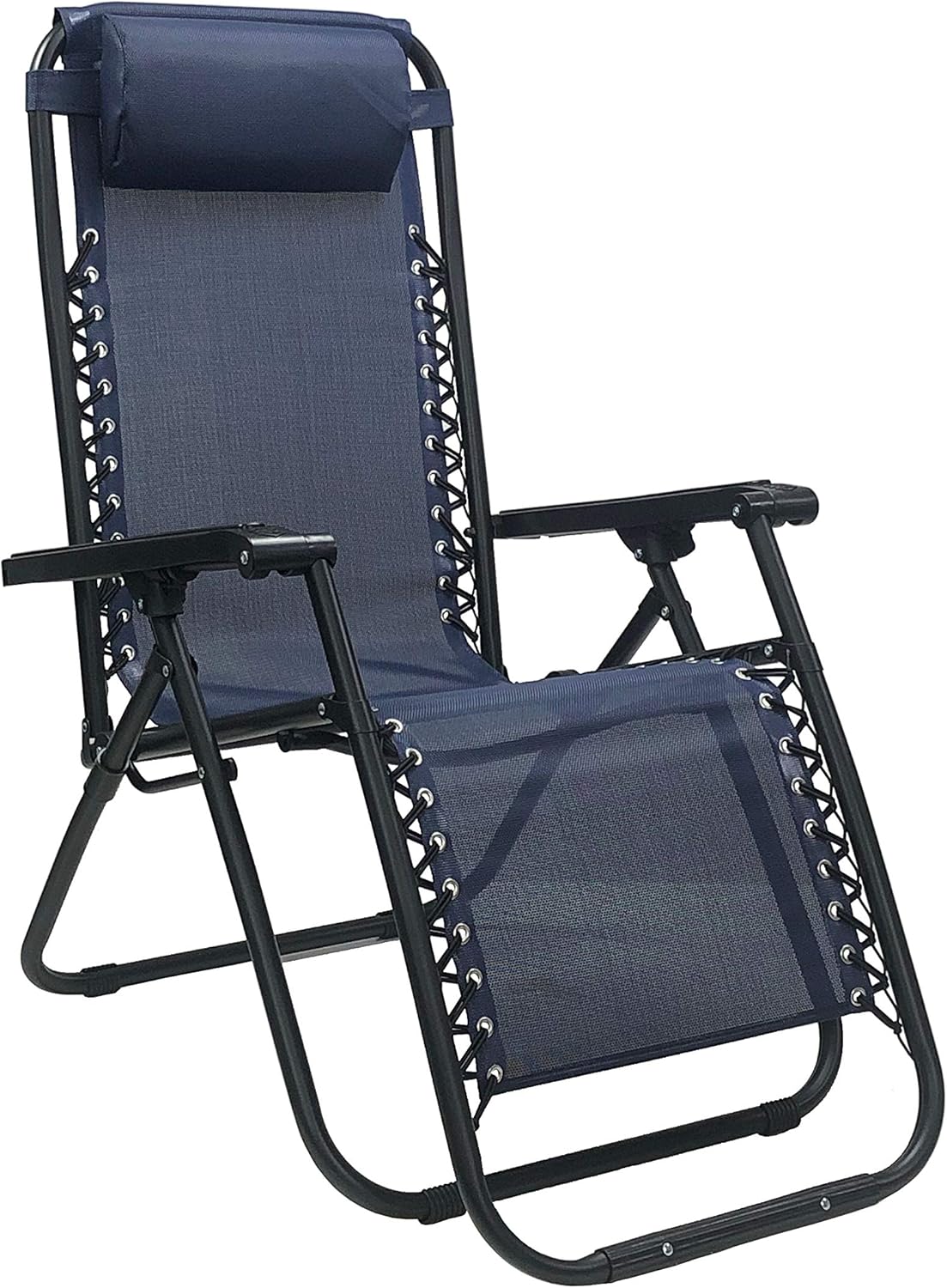 Totò Piccinni Sedia GRAVITY Sdraio da Giardino Poltrona Relax Pieghevole Salvaspazio Tubolari Acciaio 24mm Reclinabile Tessuto in Textilene, Mare Spiaggia Piscina Arredo Esterno (Rosso)
