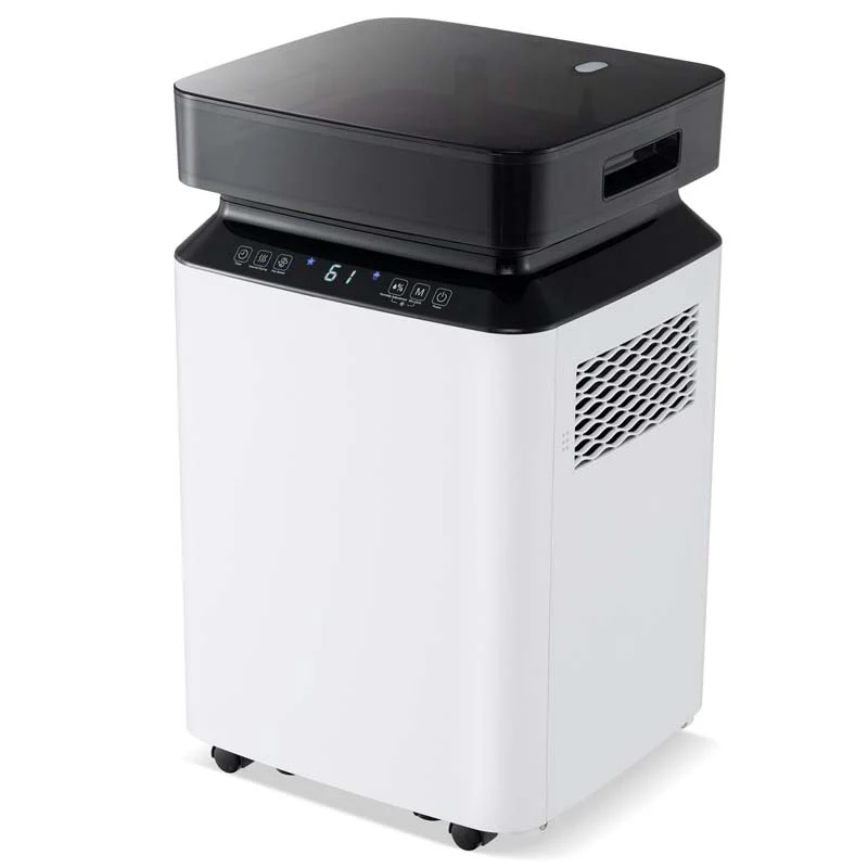 70-Pint Dehumidifier for Basement Home, 4,500 Sq.Ft Dehumidifier with Drain Hose, Pump, 2.2 Gal Water Tank, 24H Timer