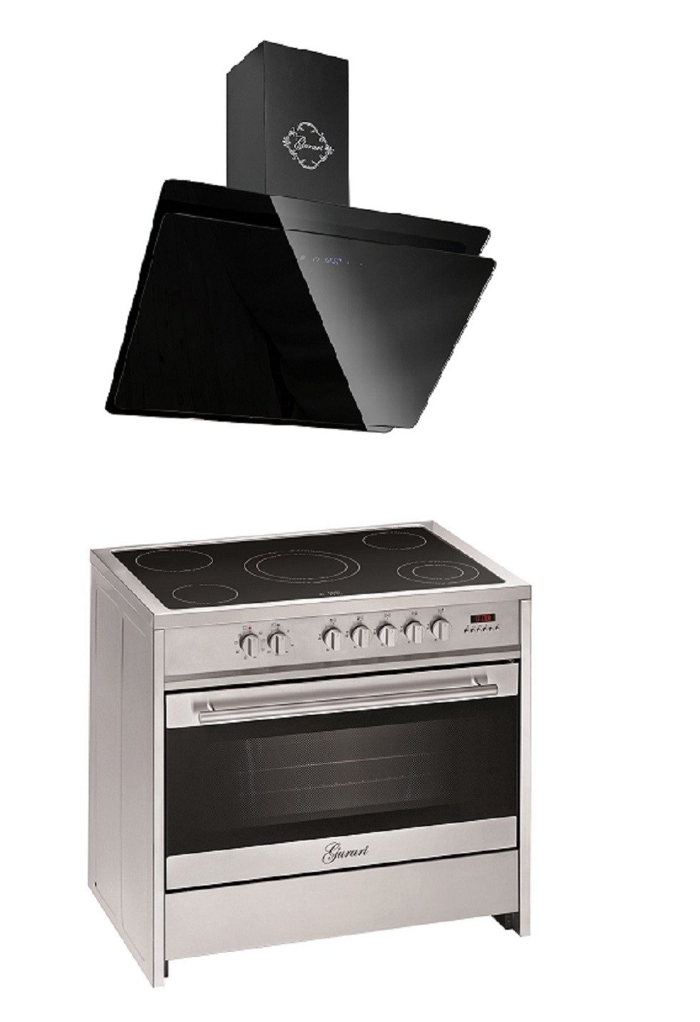 Elektro-Herd-Set GCH E 912 X+GCH S 411 90 BL PRIME N