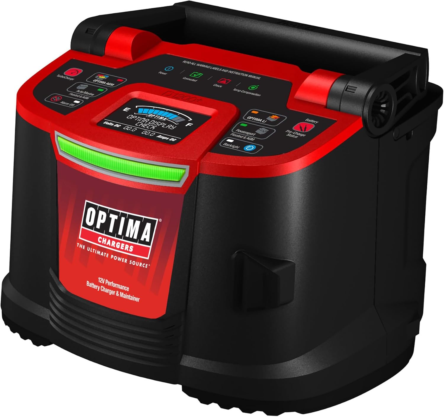 OPTIMA D1200+ 12V Battery Charger Maintainer AGM Lithium