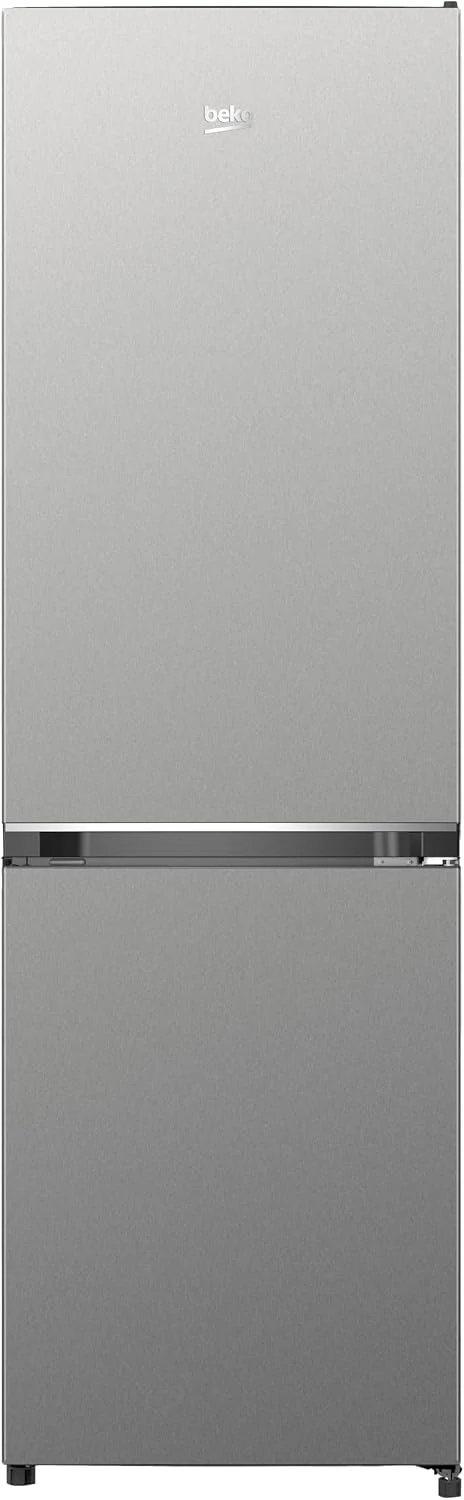 Beko Kühl-Gefrierkombination, 180 cm, 250 l, 39 dB, Silber, B3RCNO255XB Kühl-/Gefrierkombination freistehend, Gesamtnutzinhalt