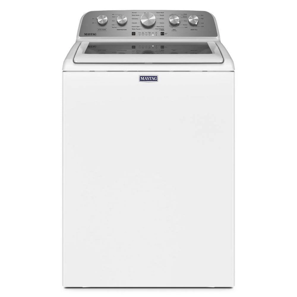 Maytag Top-Loading Washing Machine with 4.8 Cubic Foot Capacity and Extra Power Boost, White �C MVW5430MW