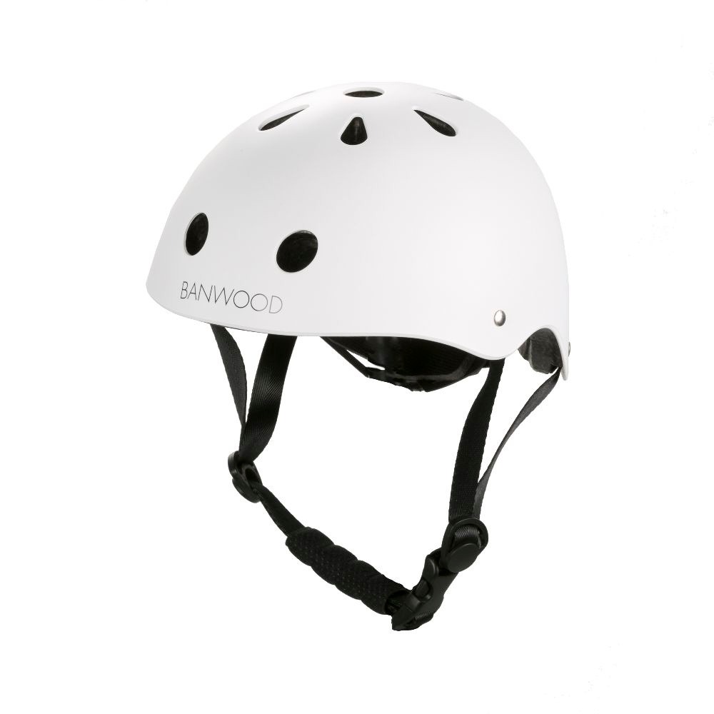 Banwood Kask dziecięcy 50-54 cm, White.