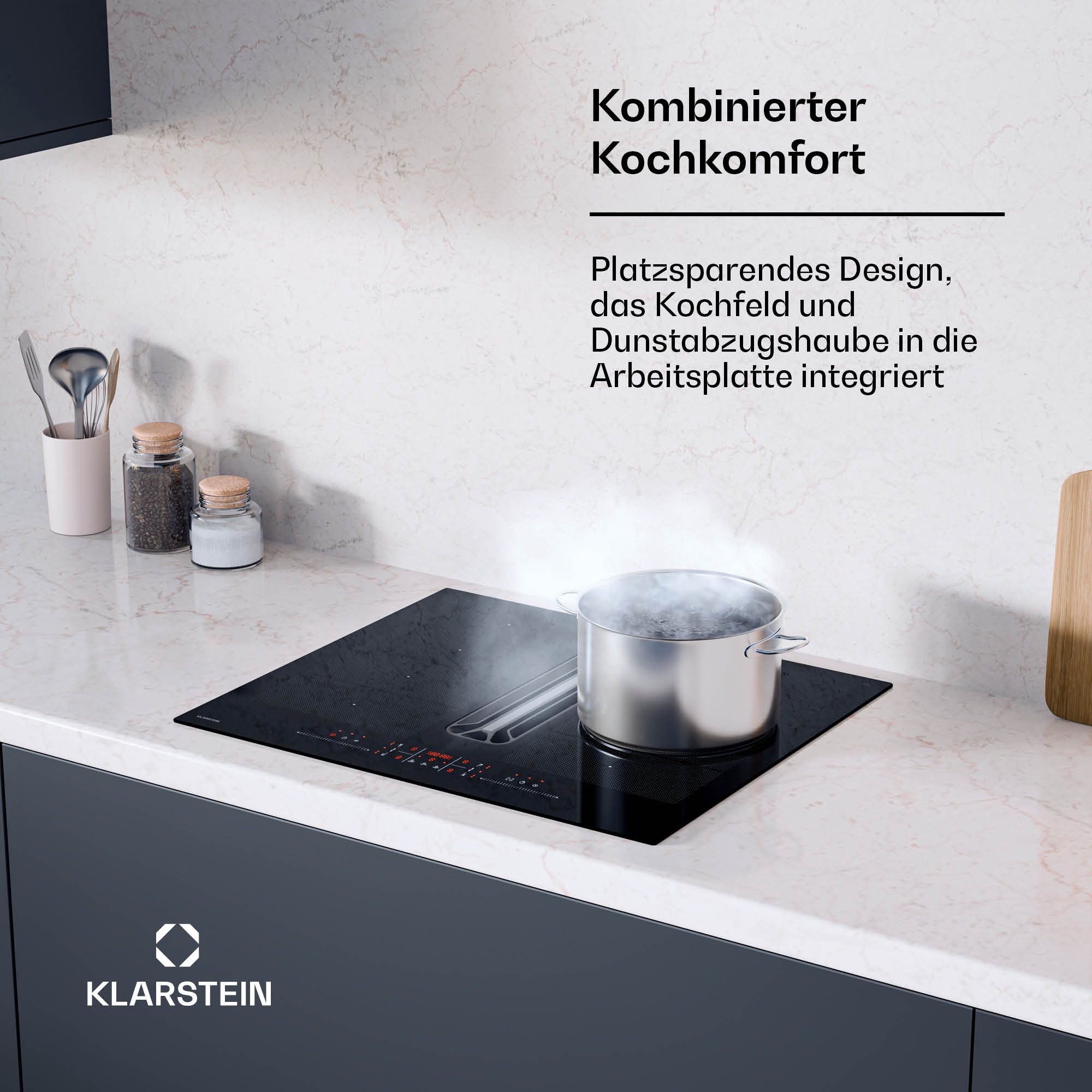 Induktions-Kochfeld Airjet