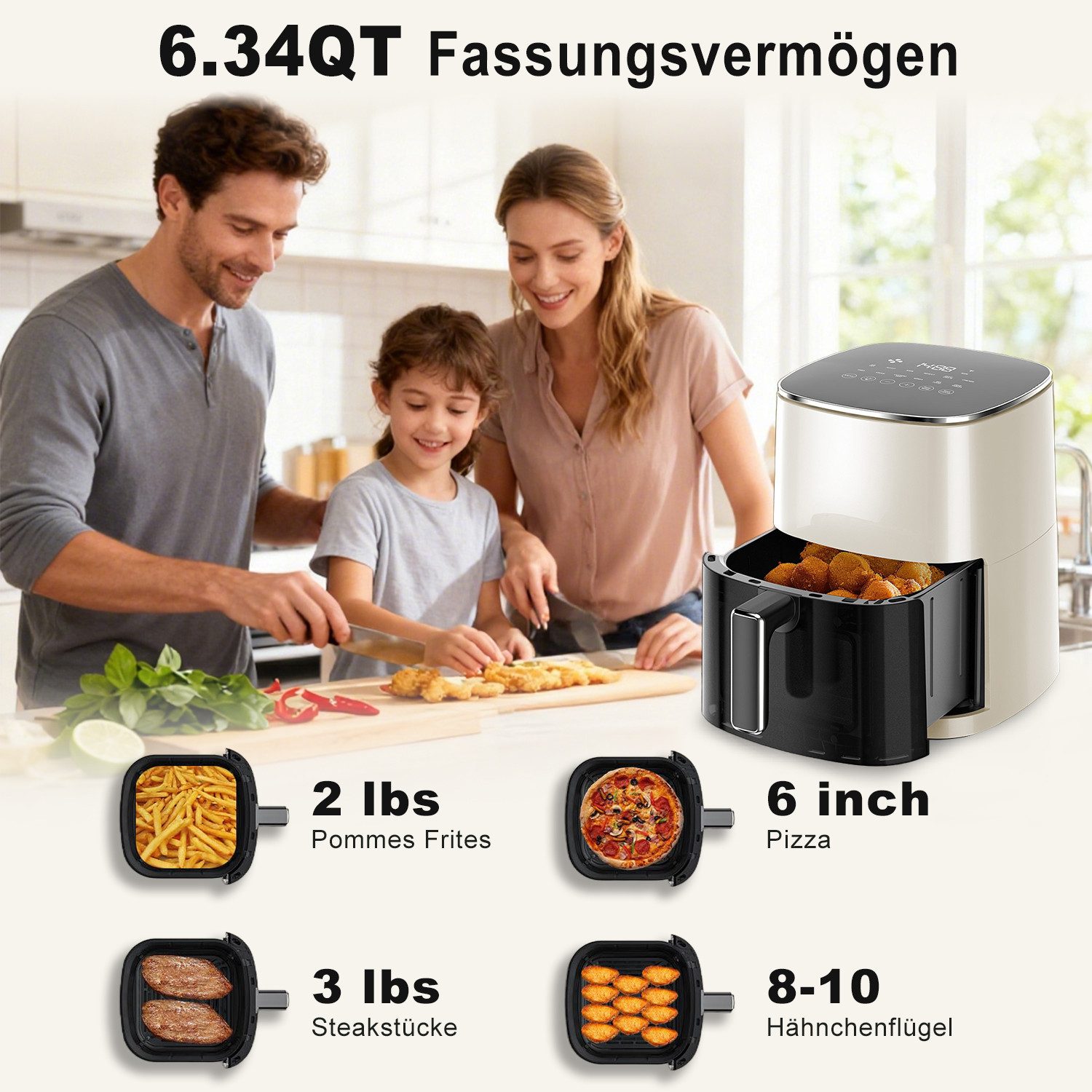 Heißluftfritteuse