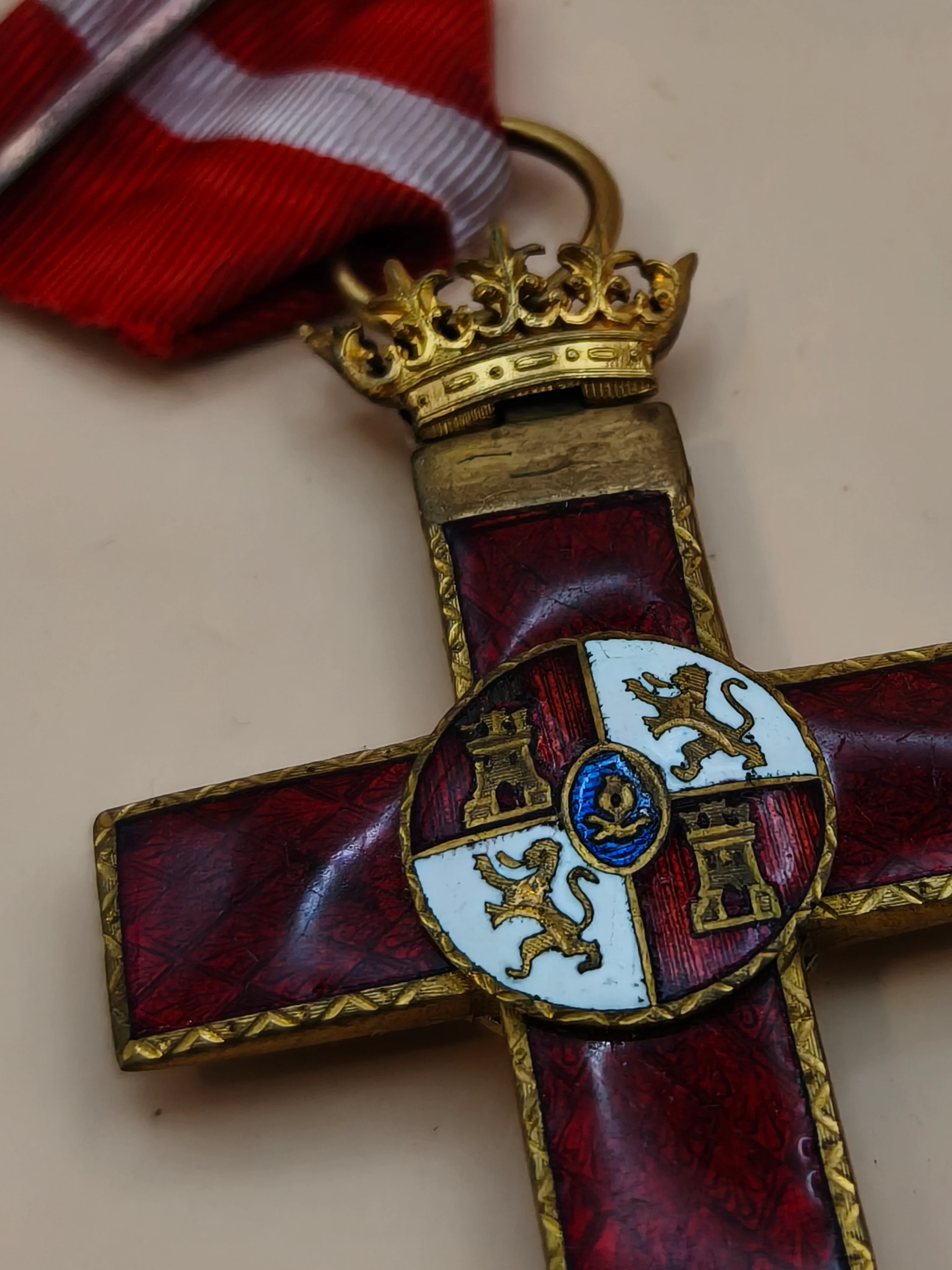 Cruz roja m��rito militar. Guerra civil espa?ola.