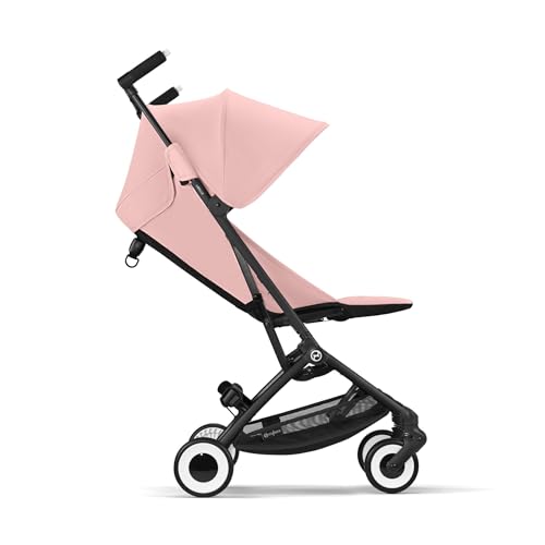CYBEX Gold Passeggino Libelle con Cintura One Pull, Per Bambini da 6 Mesi a 4 Anni Circa (Max. 22 kg), Ultraleggero (Solo 6 kg), Candy Pink (Rosa con Telaio Nero) : Prima infanzia