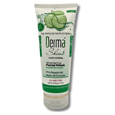 Derma Shine Brightening Cucumber Facial Mask�?200ml