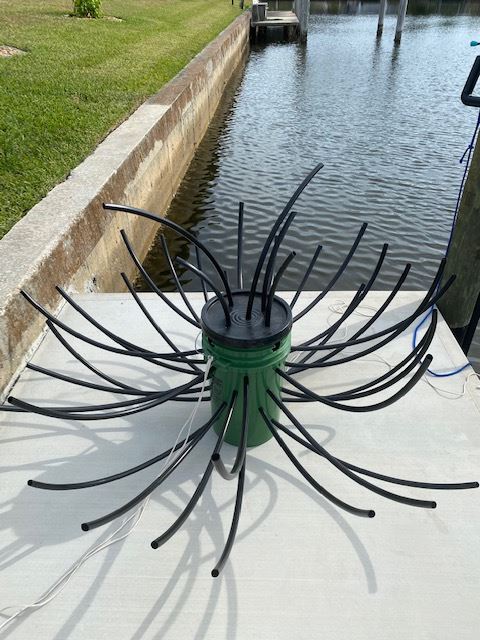 Fish 'N A Barrel Artificial Fish Habitat Tree for Ponds, Lakes, Docks, Creates Dense Structure, Brush Reef