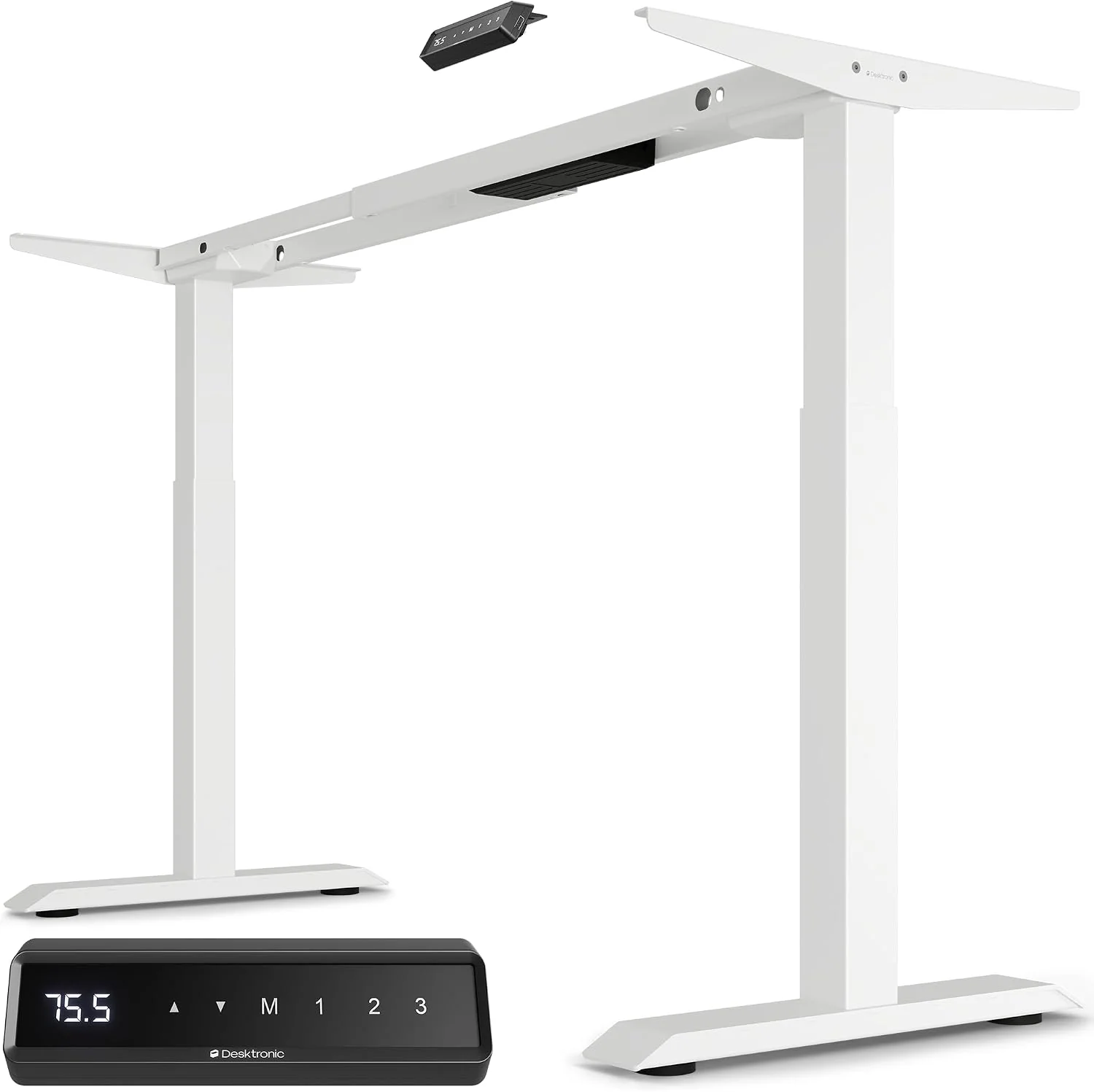 Desktronic HomeOne Elektrisch höhenverstellbares Schreibtischgestell mit Dual-Motor