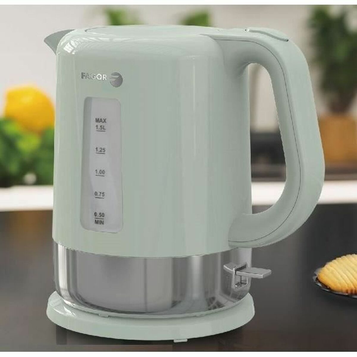 Wasserkocher 15 L Fagor Wasserkocher 1,5 L 2200 W Edelstahl kabellos mit Sicherheit