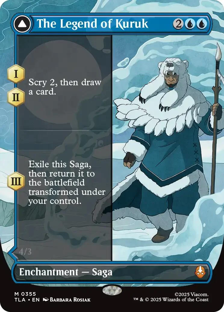 The Legend of Kuruk (Borderless) (355) (Avatar: The Last Airbender)